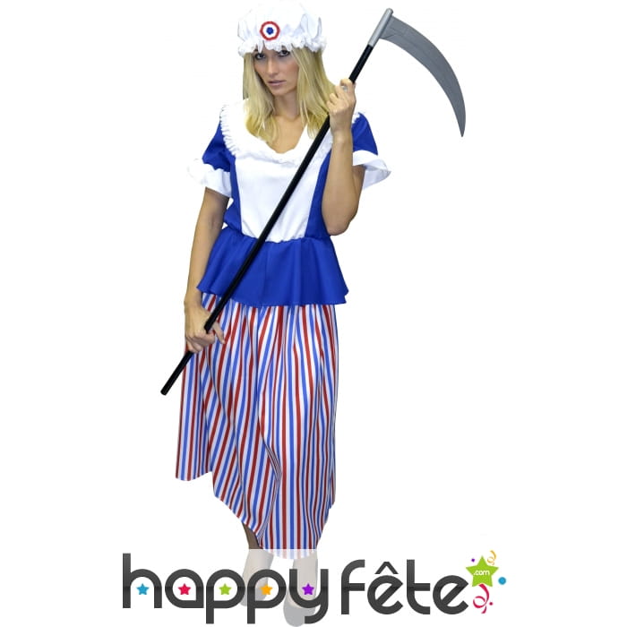 Déguisement revolution francaise femme