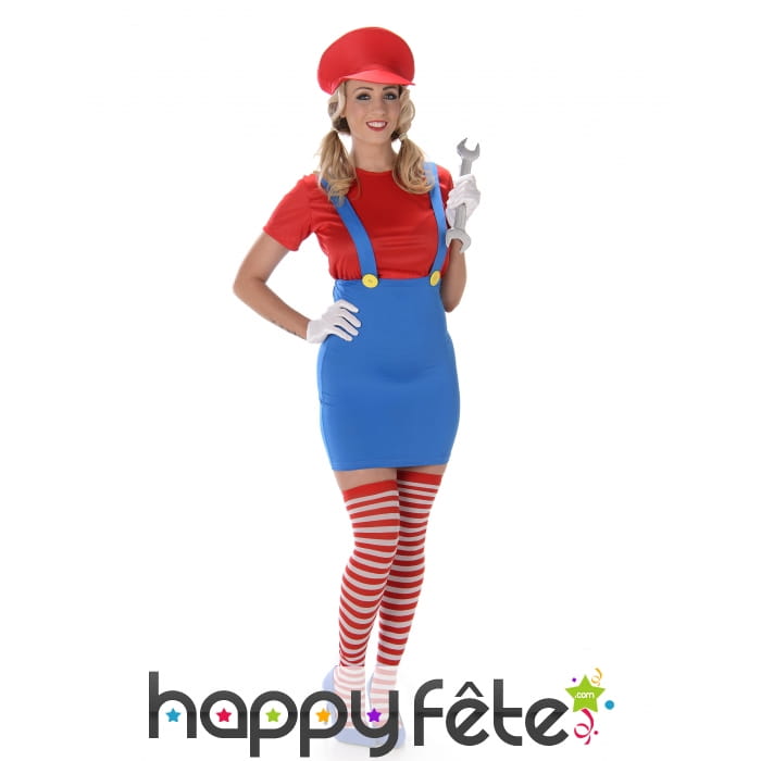 Déguisement robe Mario