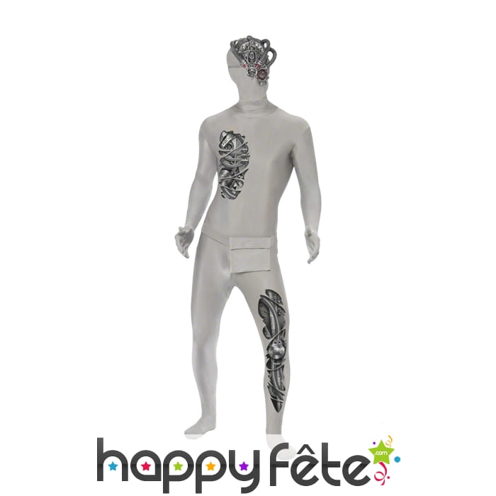 Déguisement robot seconde peau