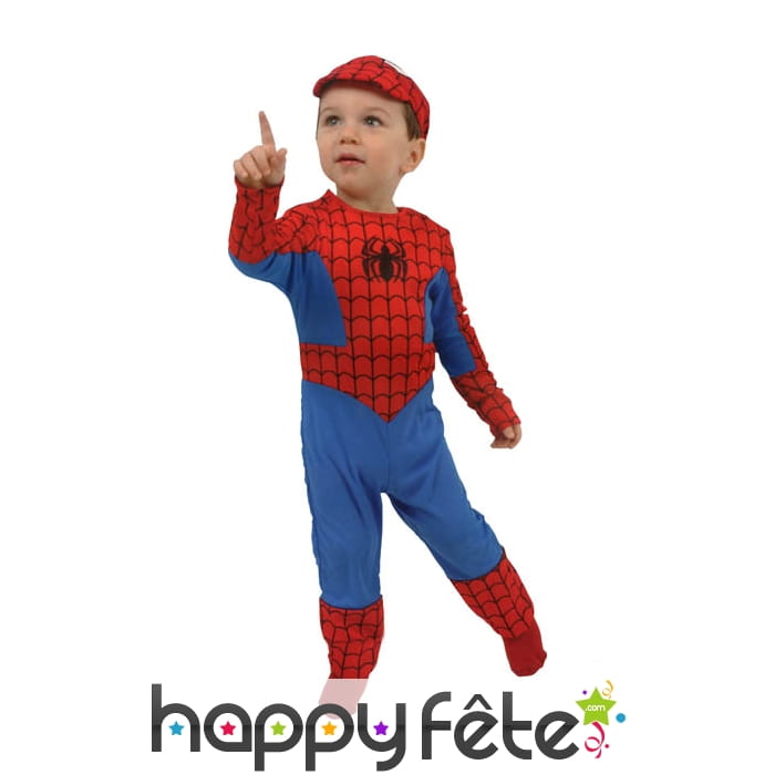 Déguisement spiderman 24 mois