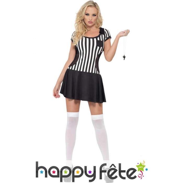 Déguisement sexy arbitre femme