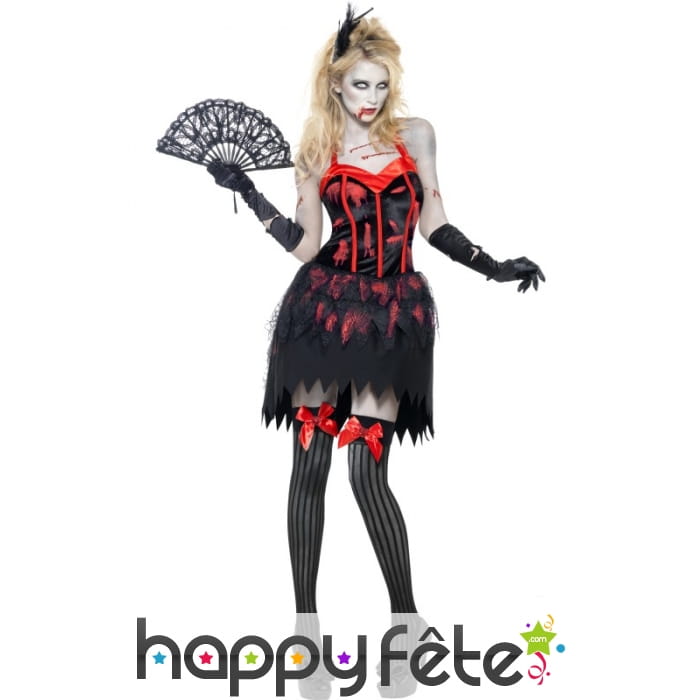 Déguisement sexy burlesque zombie