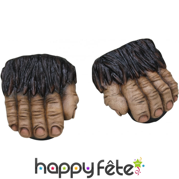 Demi sur-chaussures de gorille pour adulte