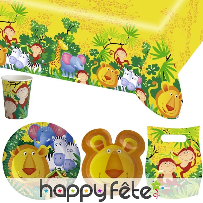 Décorations Safari d'anniversaire