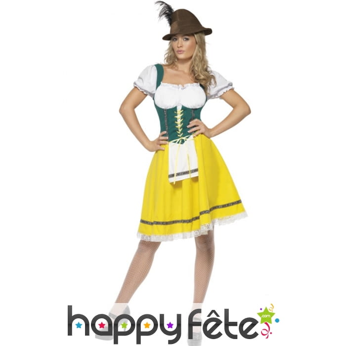 Déguisement sexy de tyrolienne