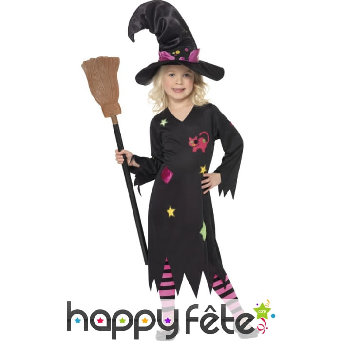 Déguisement sorcière fille