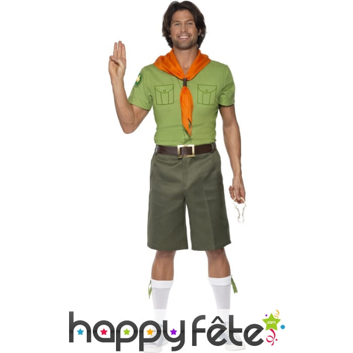 Déguisement scout homme