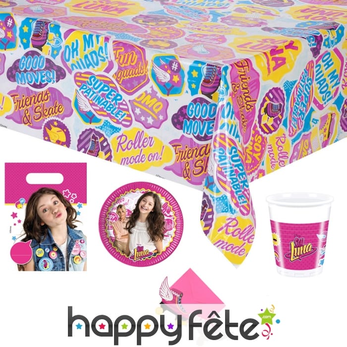 Décorations Soy Luna pour table anniversaire