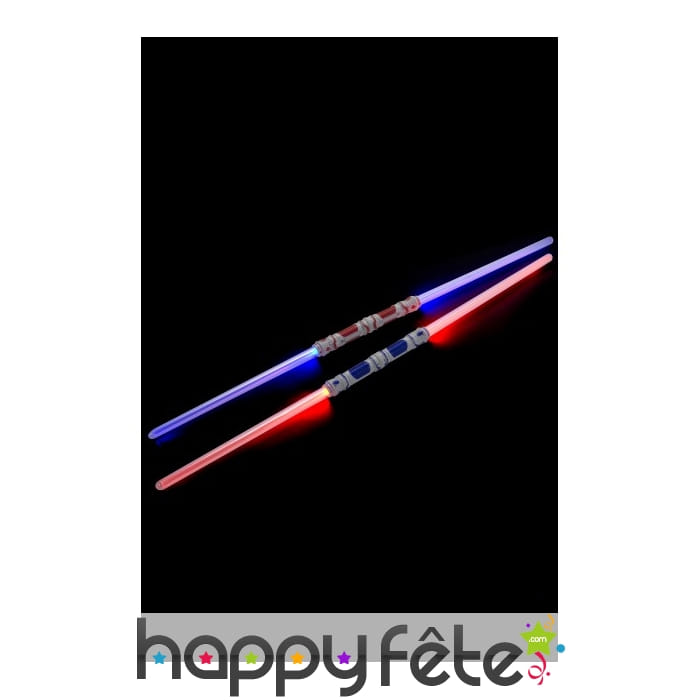 Double sabre lumineux