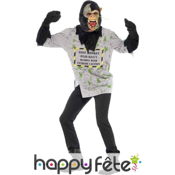 Déguisement singe mutant