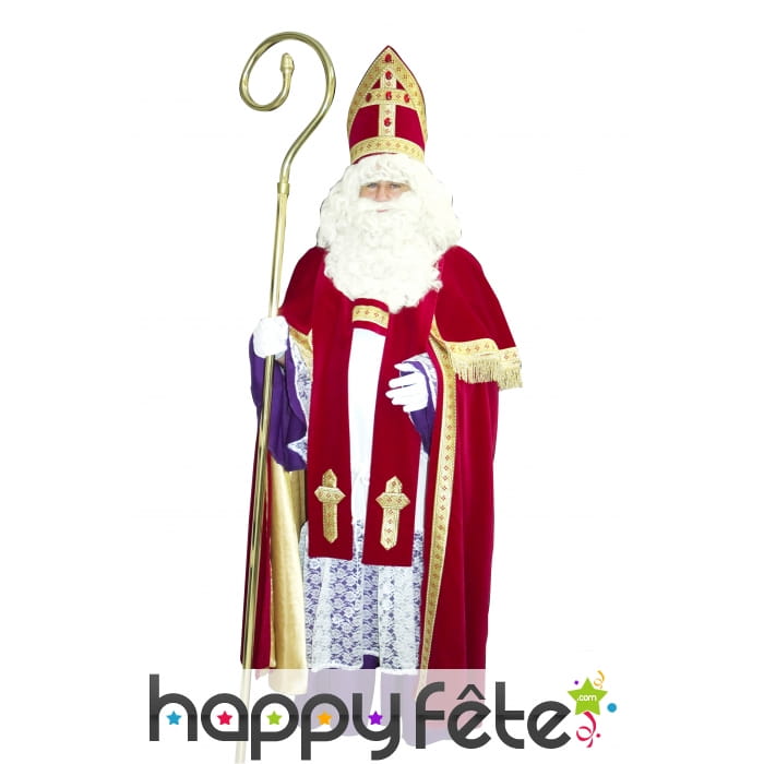 Déguisement saint nicolas super qualité
