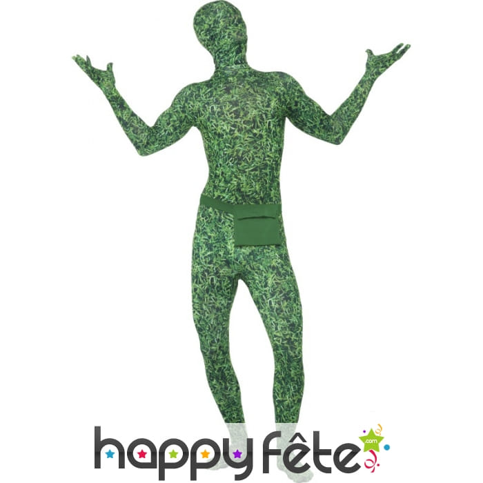 Déguisement seconde peau herbe