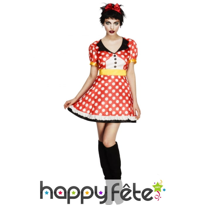 Déguisement souris sexy femme