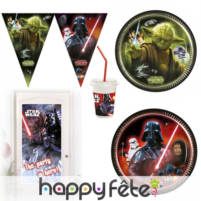 Déco Star Wars pour gouter d'anniversaire