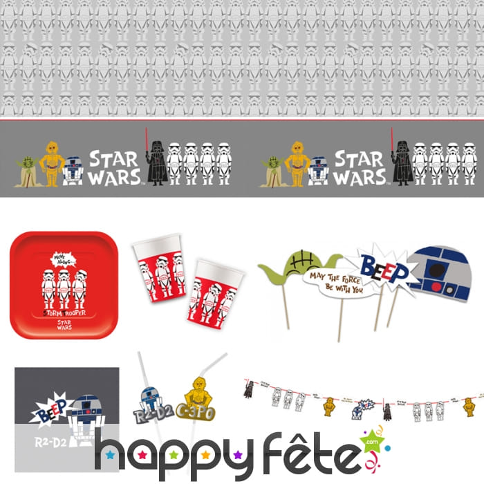 Décoration Star Wars animé pour table