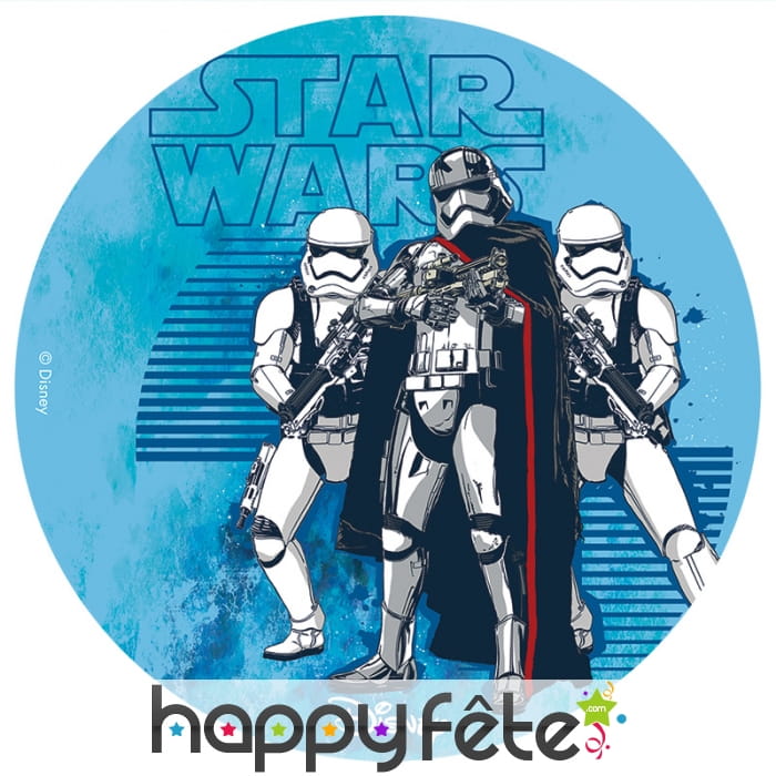 Disque Star Wars en sucre, 16cm