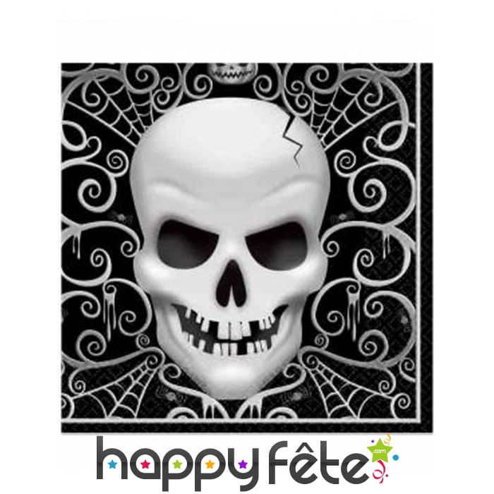 Assiettes En Carton - Day Of The Dead X10 - Art De La Table - Rue De La