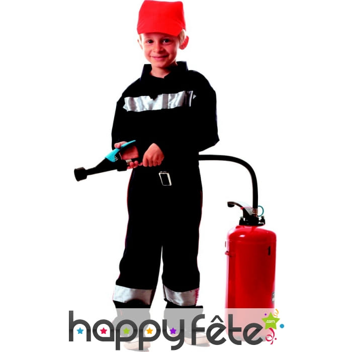 Déguisement traditionnel de pompier pour enfant