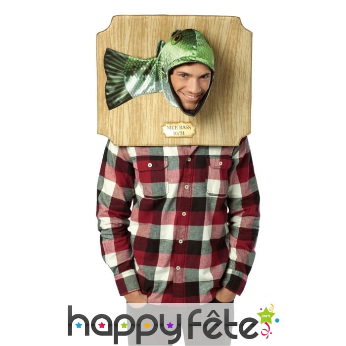Déguisement trophée de pêche