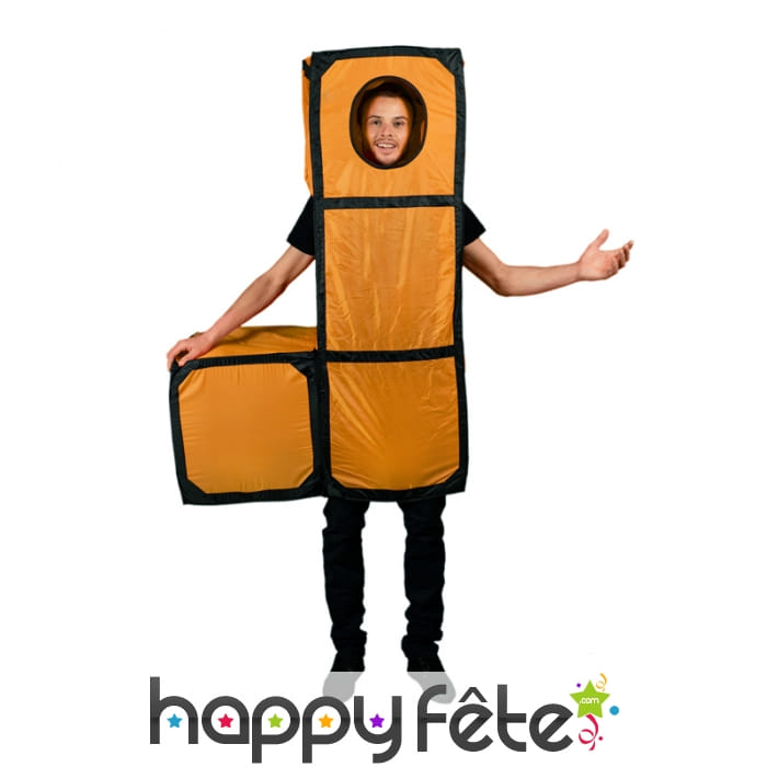 Déguisement Tetris en forme de L, Morphsuit