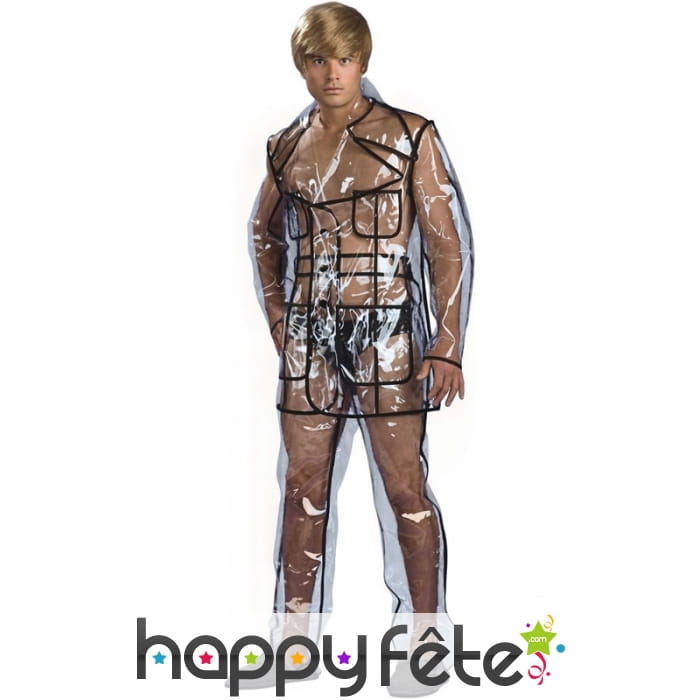 Déguisement transparent pour homme
