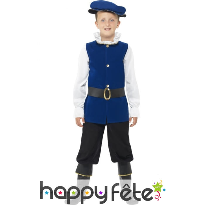 Déguisement tudor royal pour enfant