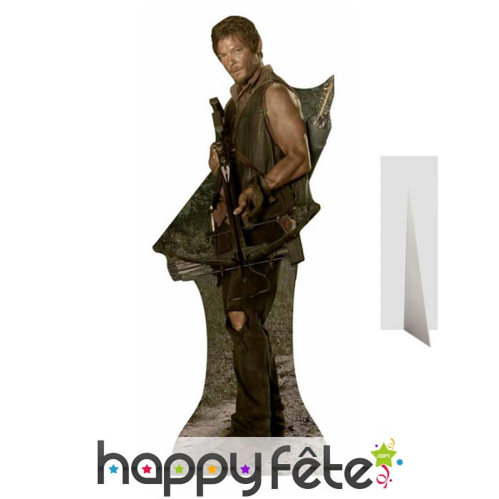 Daryl the walking dead en carton taille réelle