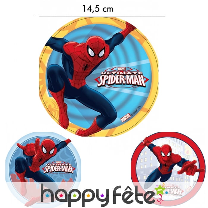 Disque Ultimate Spiderman de14,5 cm en azyme