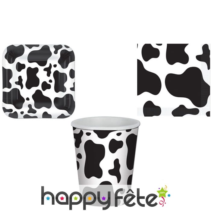 Décorations vachette de table