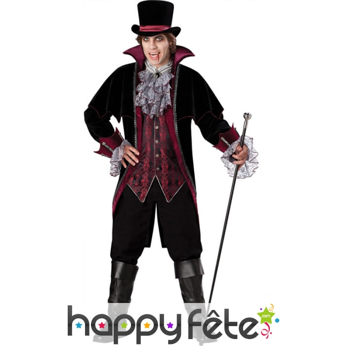 Déguisement vampire d'époque luxe