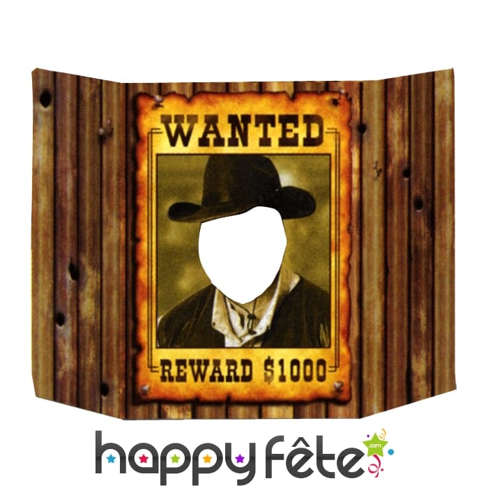 Décor wanted pour photo