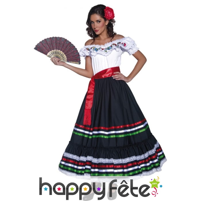 Déguisement western senorita