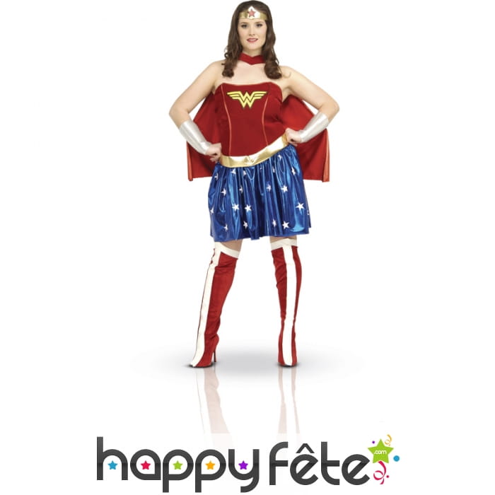 Déguisement wonder woman pour femme adulte