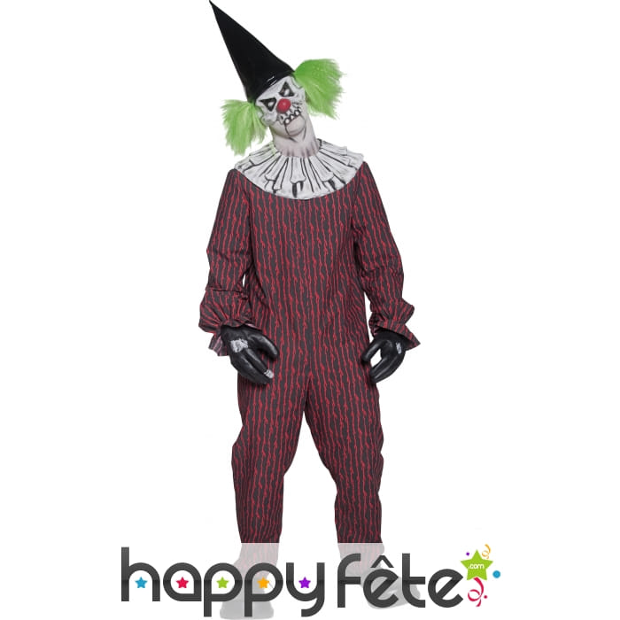 Déguisement zombie clown tueur