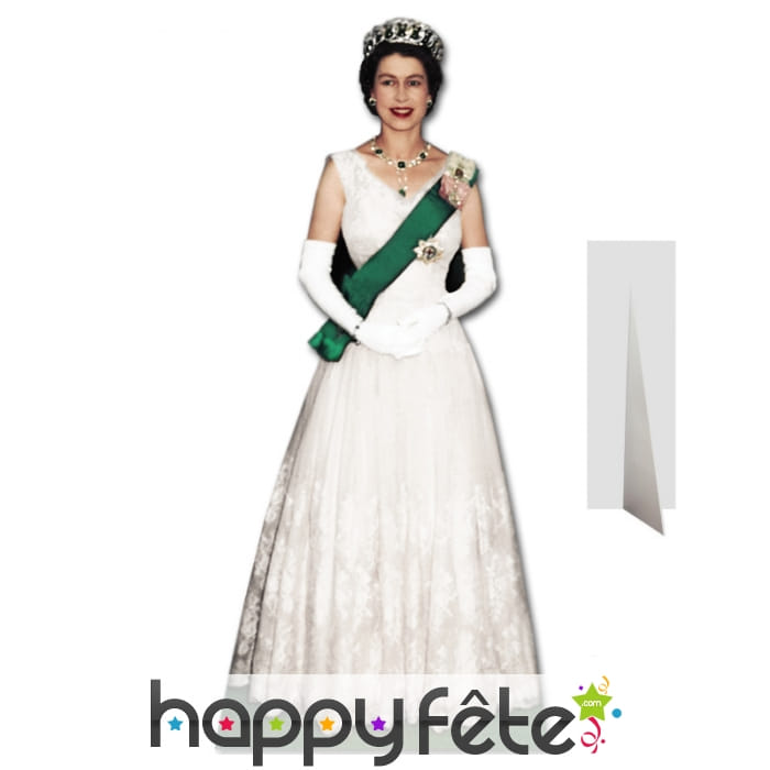 Elizabeth 2 jeune, 1956, taille réelle