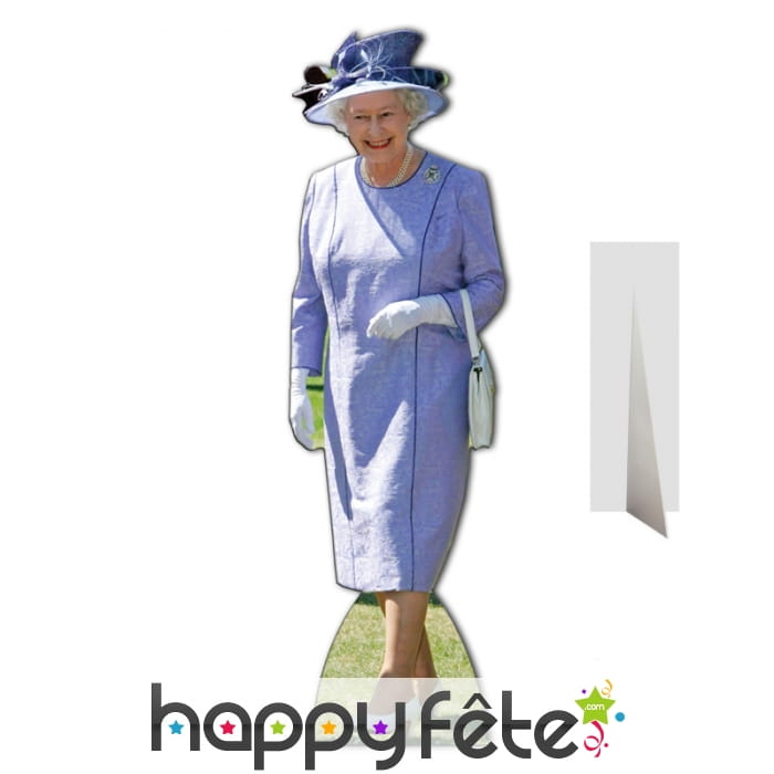 Elisabeth 2 robe violette taille réelle