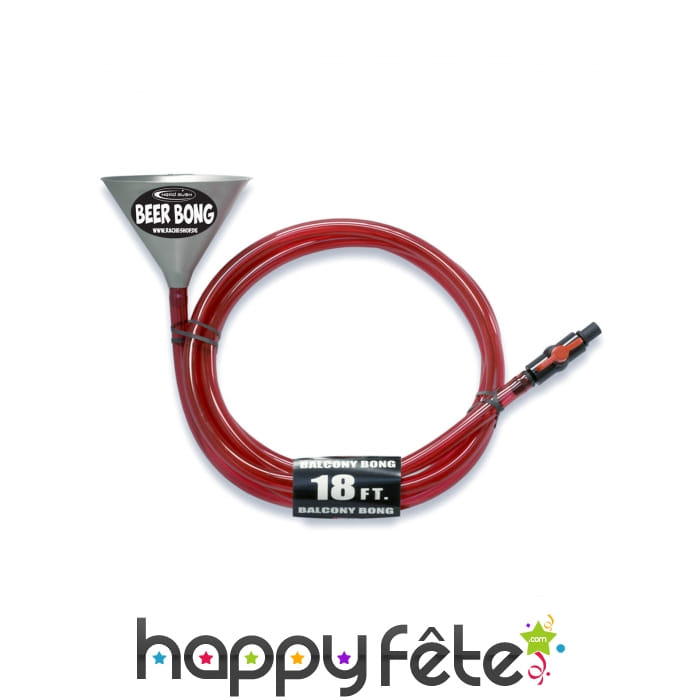 Entonnoir à bière rouge de 5,5m