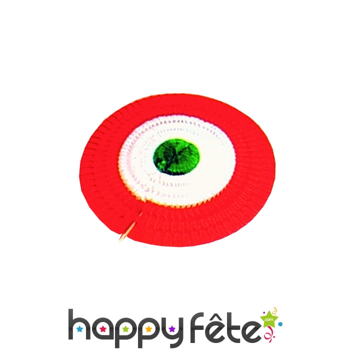 Eventail au couleur italienne