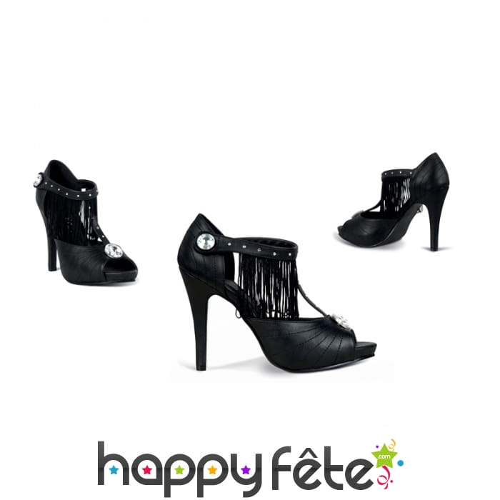 Escarpins charleston à franges