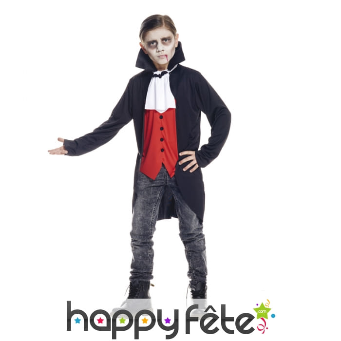 Elégant costume de vampire pour enfant
