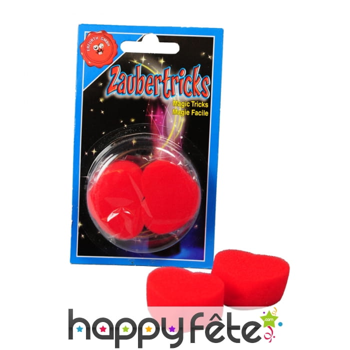 Eponges coeur magiques