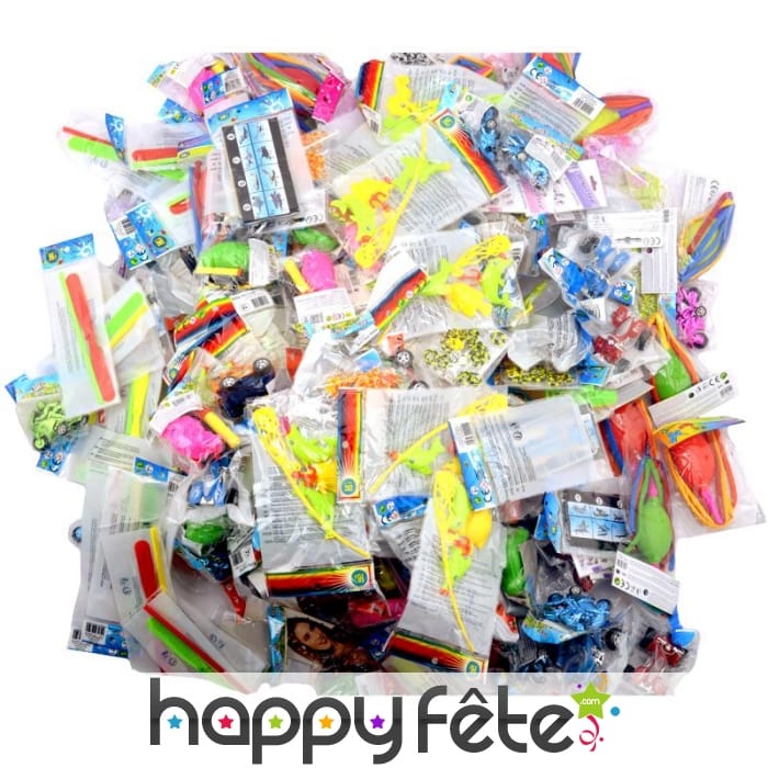 Ensemble de 250 jouets de kermesse assortis