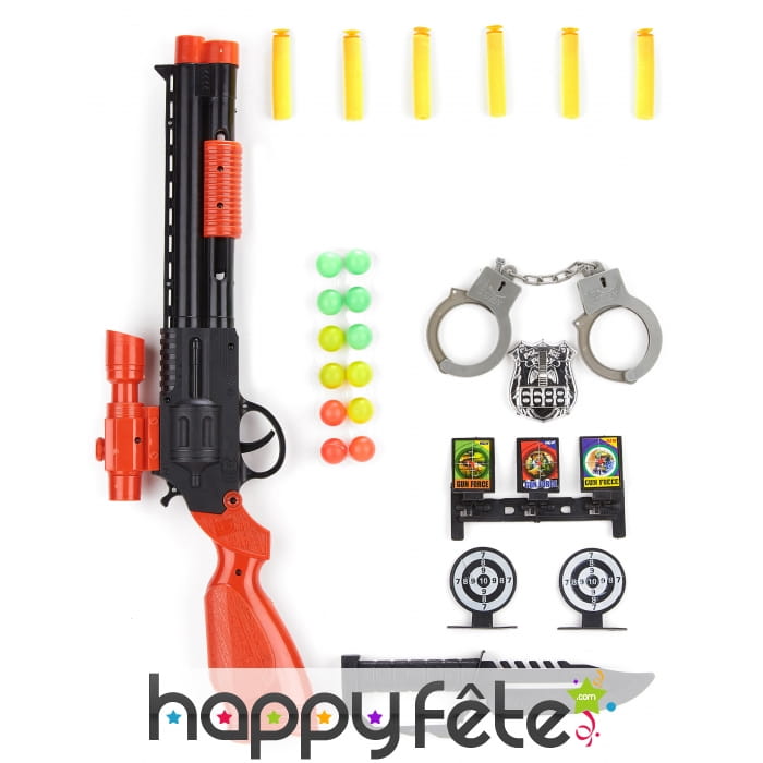 Ensemble d'accessoires Militaire pour enfant