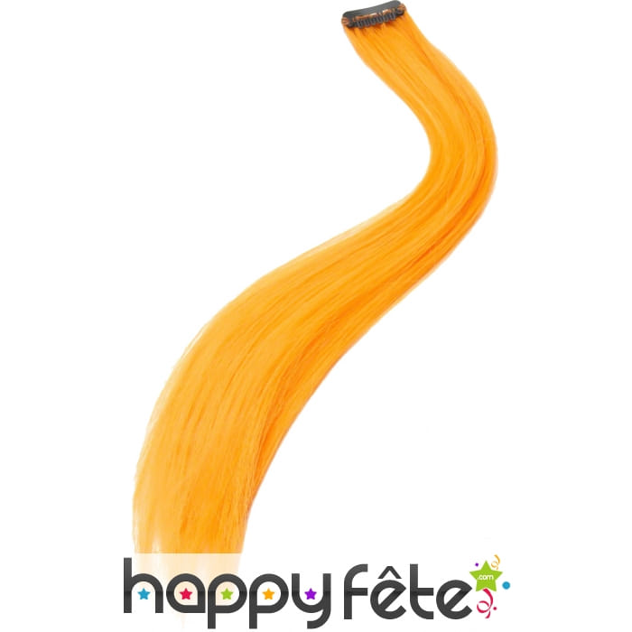 Extention de cheveux orange