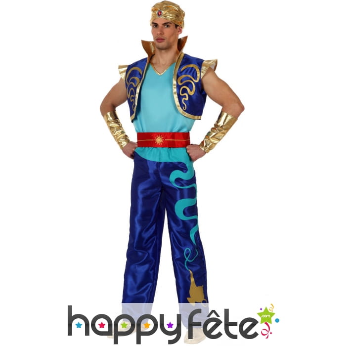 Elegant déguisement de prince des 1001 nuits