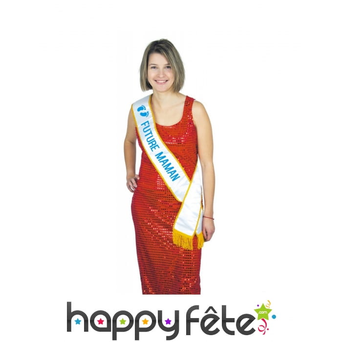 Echarpe de future maman de petit garçon