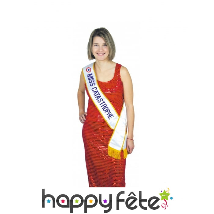 Echarpe de Miss catastrophe