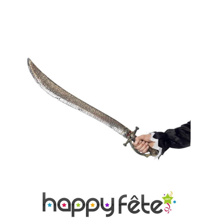 Épée de pirate dorée