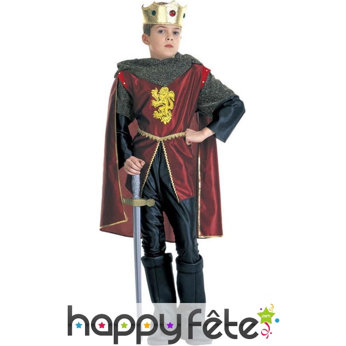 Ensemble de roi chevalier pour enfant