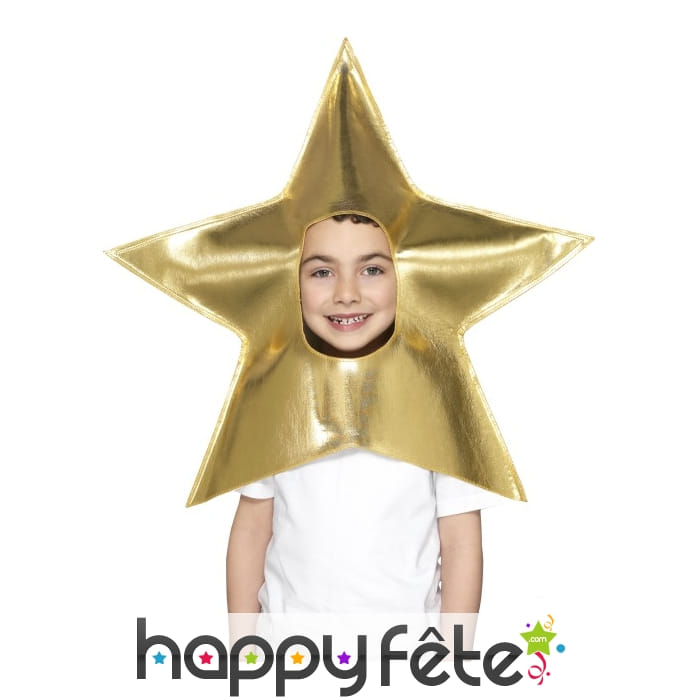 Etoile de tête dorée